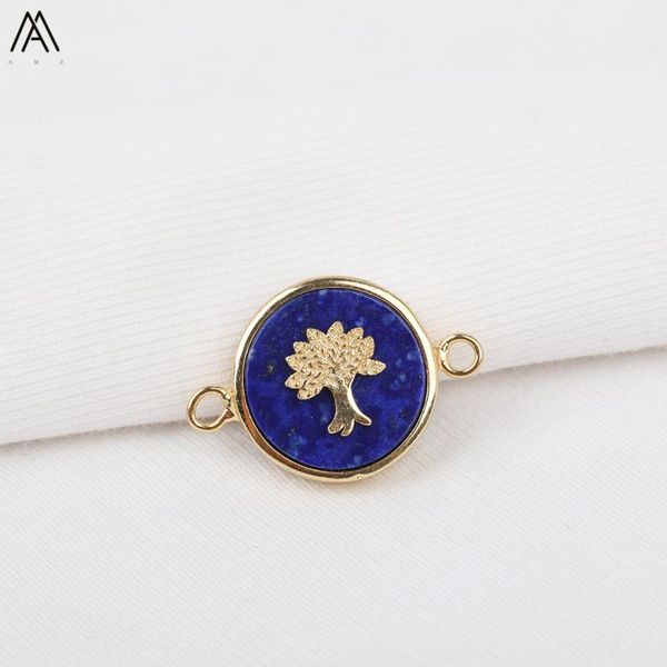 

5pcs/lot natural pink quartz round gold bails charms necklace making,paved gold tree charms connector for diy jewelry findings, Silver