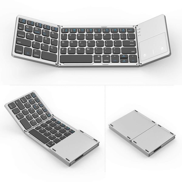 Portable Mini Foldable Keyboards Bluetooth Wireless Keyboard With ...