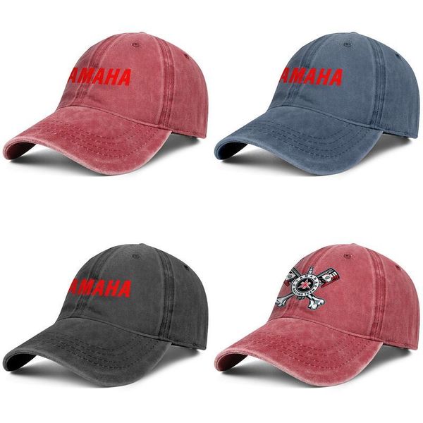 

yamaha motor motorcycle logo fashion baseball cap cricket cool adjustable vintage hat sports denim yamaha racing logo, Blue;gray