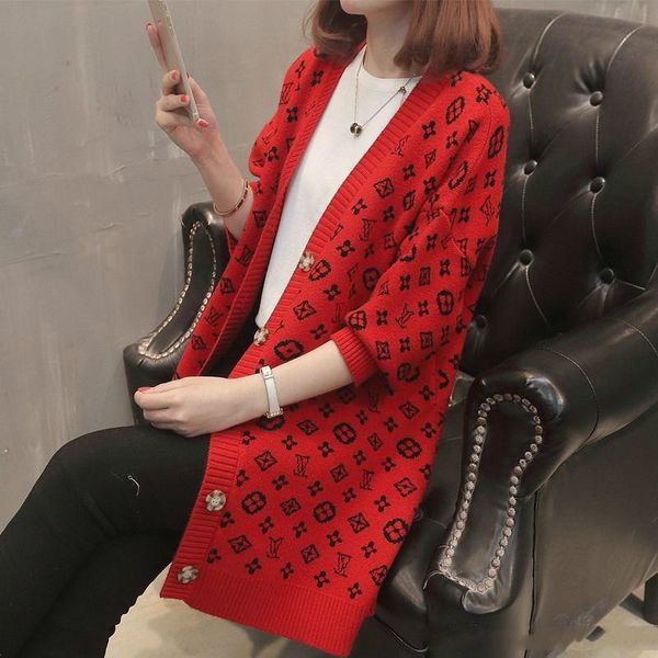 

2018 new weater brand autumn winter fa hion female wool weater women long leeve loo e knitting women knitted femme weater, Black;brown