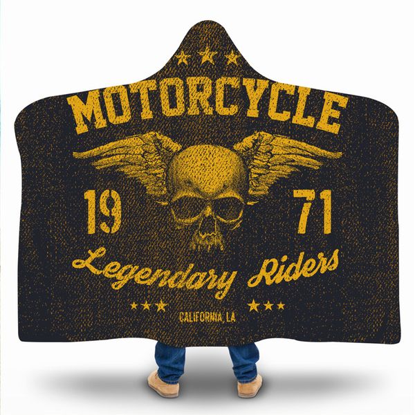 

hoodie blanket skull couverture polaire adulte throw blanket sherpa plaide decoration sweatshirt manta sofa coperte