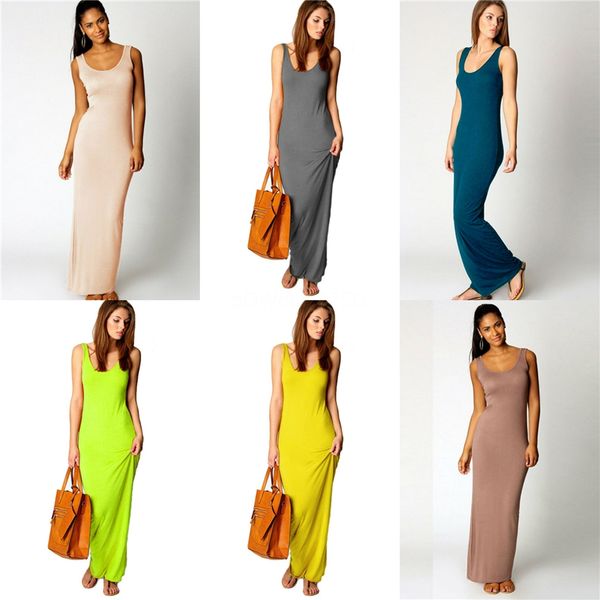 

2020 spring autumn women new long sleeve o neck solid slim long dress casual simple high stretchy bodycon package hip maxi dress #503, Black;gray