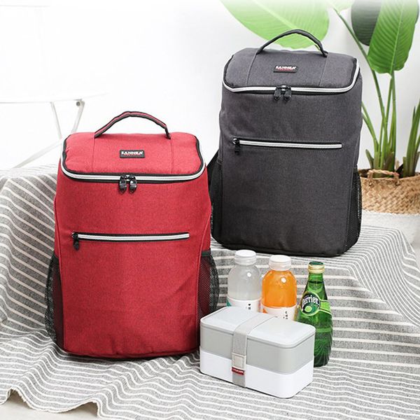 

lunch bag polyester portable lunch bag thermal insulation package box outdoor picnic waterproof w621