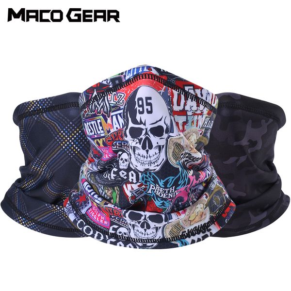 

3d bandana neck gaiter thermal half face mask warmer fleece tube shield sport cycling skiing hiking biker head scarf men women, Black