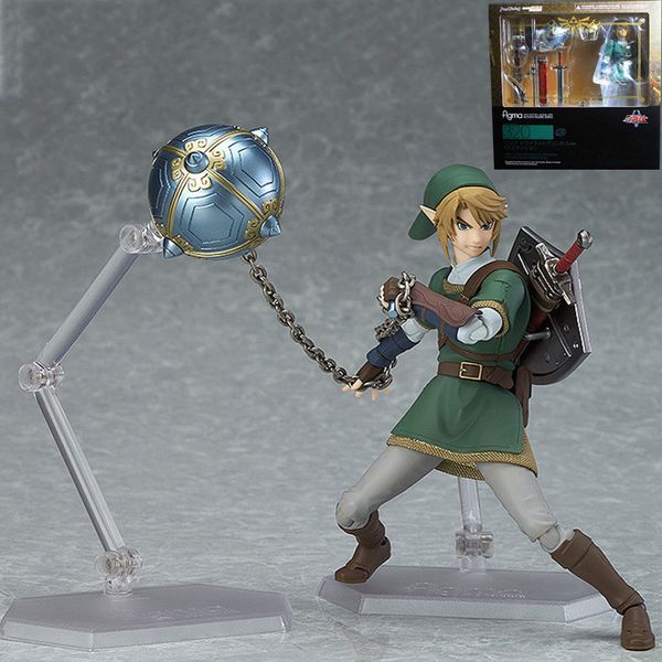 2019 14cm The Legend Of Zelda Skyward Sword Link Figma 320 Online Einkaufen PVC The Legend of Zelda Figure Not original