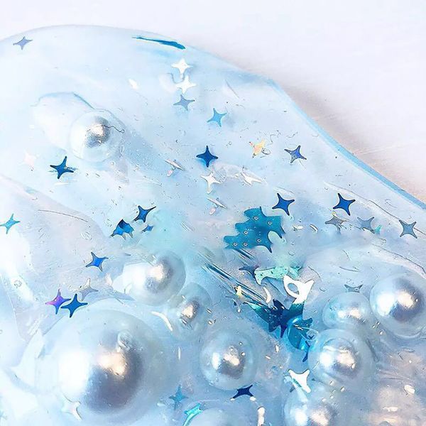 

100ml kid fun clay toy gift anti-stress diy colorful fluffy floam slime scented pearl stress relief sludge mud antistress toy #k