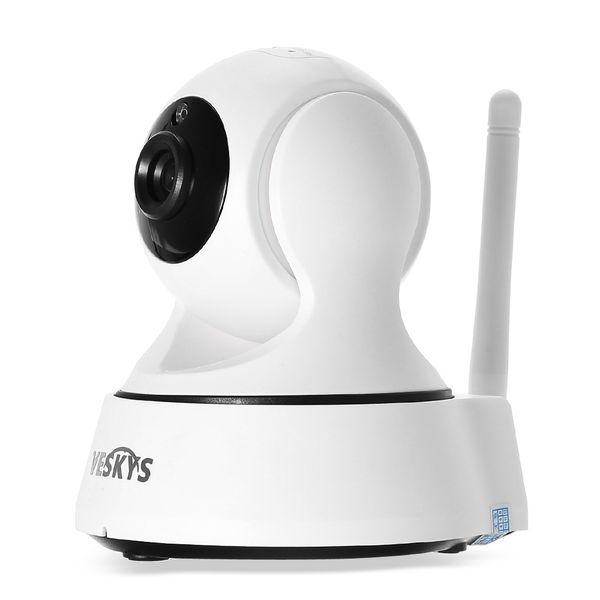 Новое поступление VESKYS 720P 1.0MP WiFi IP-камера сети 75 градусов FOV ночного видения ИК-вырез