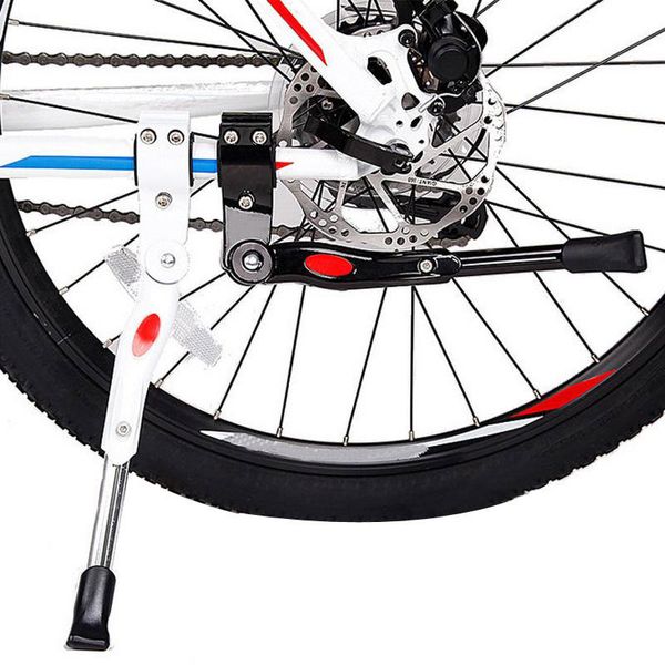 

34cm adjustable mtb bicycle kickstand parking rack road mountain support side kick stand foot brace cycling parts bike hold