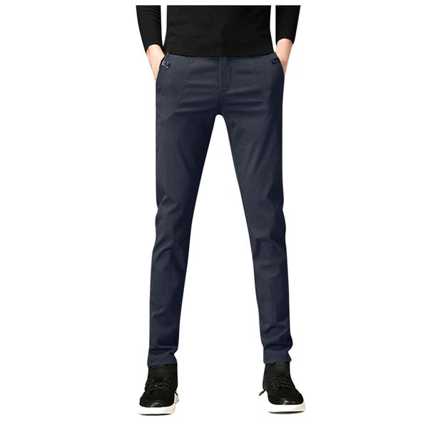 

jaycosin brand casual pencil pants men jogger pants men fitness trousers male chinese traditional harajuku 2019 winter clothes, Black