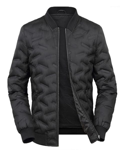 

thin down mens casual loose down designer winter parkas fashion plus size, Black