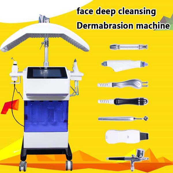 

hydrafacial очищение лица гидра дермабразия алмаз микродермабразия машины скруббер кожи темные круги гидра лица красоты оборудование