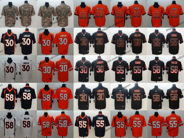 

2019 camo alute to ervice vapor untouchable denver ru h bronco 58 von miller 55 bradley chubb 30 phillip lind ay football jer ey xxxl