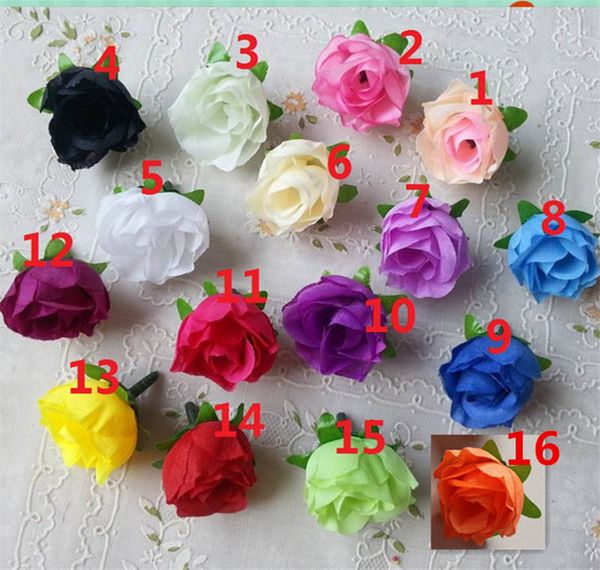 

2019 silk rose artificial flower wedding home furnishings diy wreath sheets handicrafts simulation fake flowers