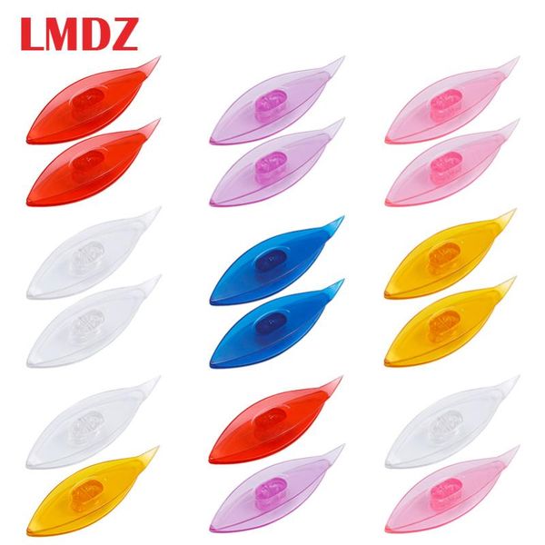 

lmdz 2pcs plastic lace tatting shuttle hand art manual tools for lace making diy craft kits set tatting sewing accessories, Black
