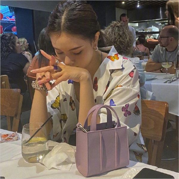 

малый квадрат плеча сумка 2020 моды темперамента руки женской