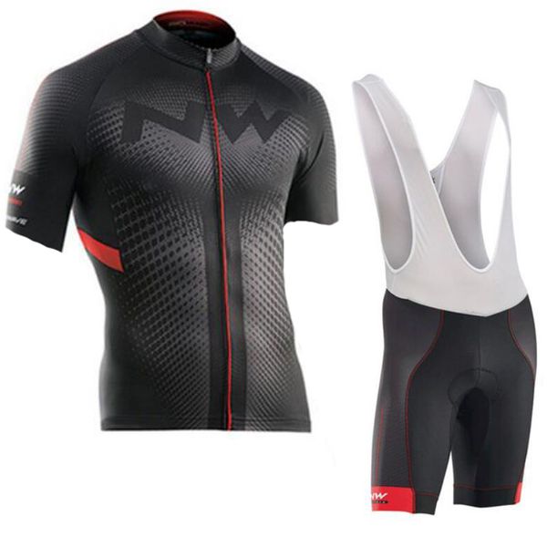 

nw brand summer cycling jersey set breathable mtb bicycle cycling clothing mountain bike wear clothes maillot ropa ciclismo, Black;red