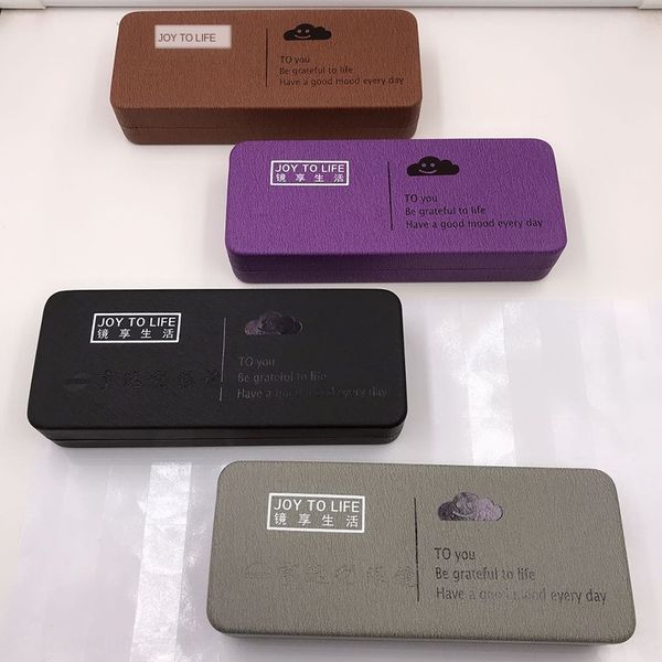 

portable pu leather case case myopia box sun glasses myopia glasses box