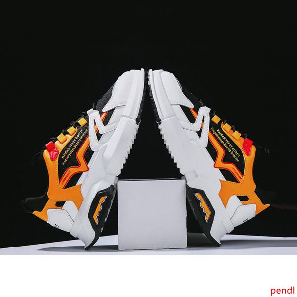 

non-brand cool black white brown red low cut brown men casual shoes comfortable old dad shoes women men shoe sports sneakers 39-44 06