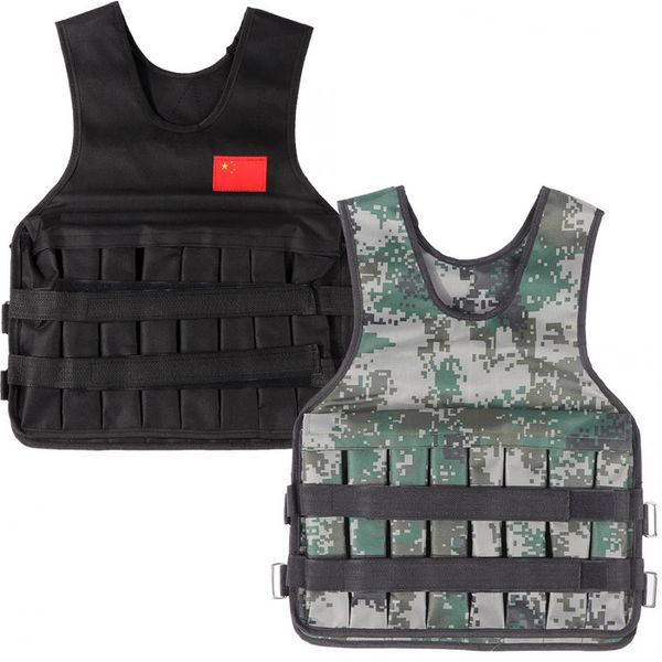 

men running vest sports exercise fitness adjustable weighted vest training waistcoat fitness sports sleeveless jacket, Black;blue