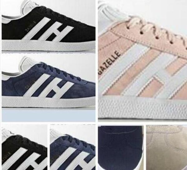 

2019 мужская Газель классический повседневная плоская обувь замша кроссовки откры