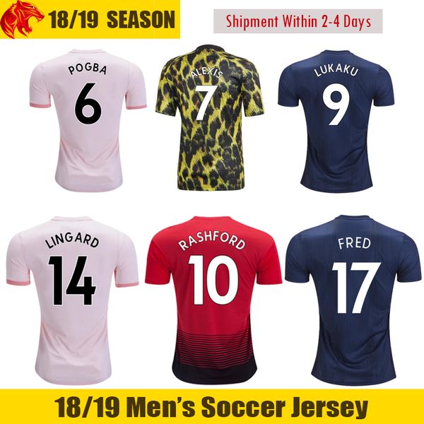 

18 19 ALEXIS Soccer Jersey 2018 2019 LUKAKU RASHFORD Football Jersey POGBA Football Shirt MARTIAL Jersey LINGARD EA Sports Soccer Shirt