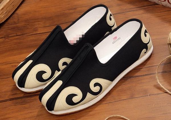 

handmade martial arts tai chi auspicious clouds shoes taoist taoism wushu zen shaolin monks shoes eu36~eu48