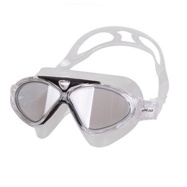 

2018 womens men's waterproof antifog uv protection goggles pro glasses, White;black