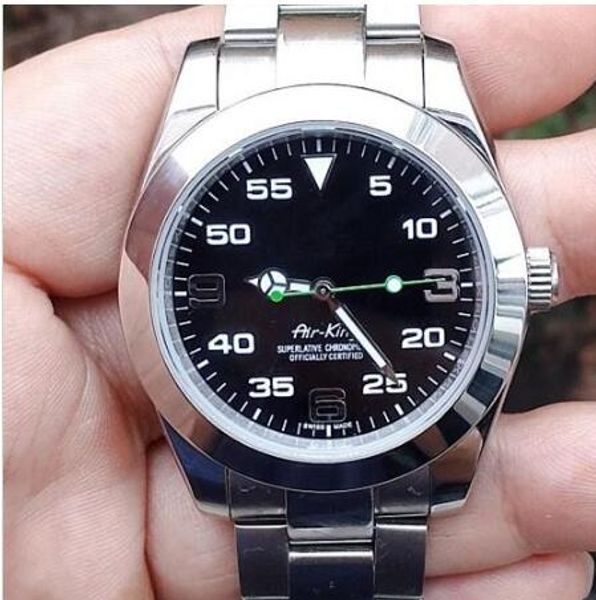 

2019 luxury air king tainle teel apphire gla mirror automatic mechanical men 039 men 039 watch watch gift men 039 watche