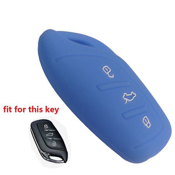 

silica gel key cover cap for mg zs ev hs rx5 3button case for keychain alarm cover alarm starline key case car