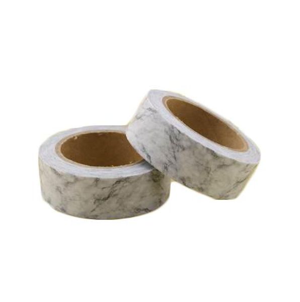 Japonês Marble papel Washi Tape White Paper Masking Tapes Fitas adesivas adesivos de papelaria decorativa fita 1,5 centímetros * 10m 2016