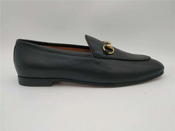 

Горячая кожа Horsebit бездельник женщины роскошные дизайнерские туфли Повседневная