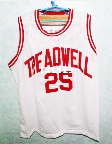 

vintage men #25 penny hardaway treadwell high schoolcolor red or white college jersey size s-4xl or custom any name or number jersey, Black;red