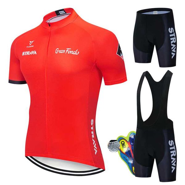 

strava pro summer cycling set bicycle jerseys breathable mountain bike clothing maillot ropa ciclismo cycling jersey set 2020, Black;blue