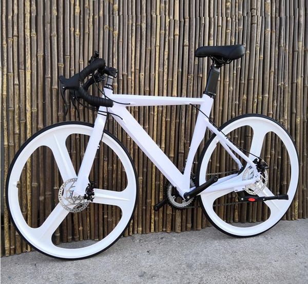 

bicicleta дорожный велосипед 700c * 23 дорожный велосипед мужчина женщина велосипед 18 скорость тормоза дисковые