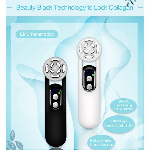 

режим 5 три рабочая в 1 красота инструмент ems rf ионные лица массажер для домашнего использования