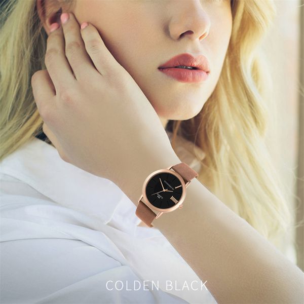 

women's casual bracelet watch quartz mesh belt band fashion wrist watches fashion womens ladies simple watches, Slivery;brown