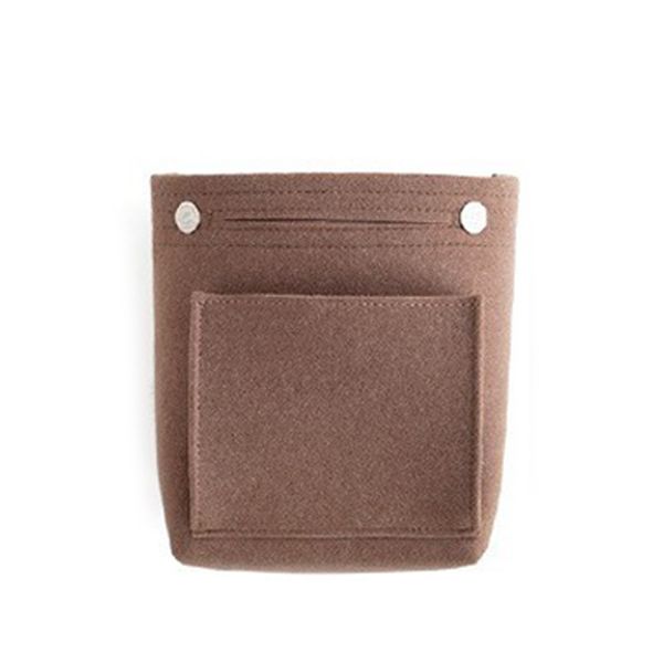 

women portable makeup bag felt fabric insert handbag cosmetics organizer ser88