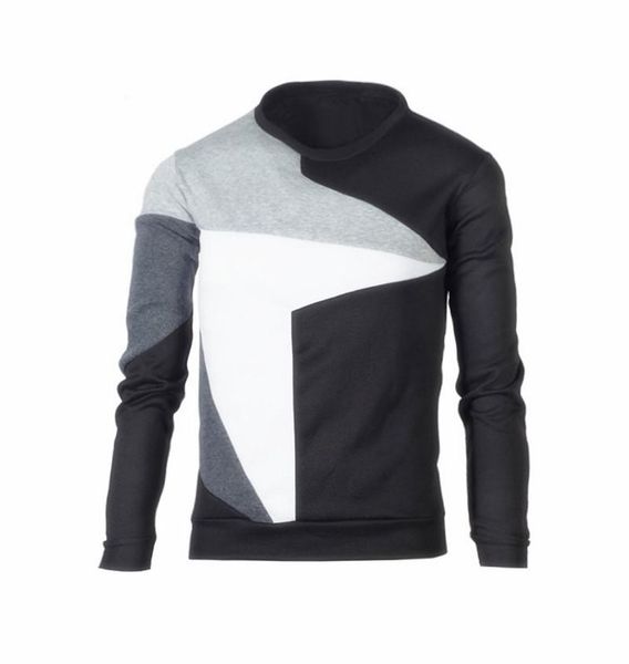 

половина звезд печати mens модельера сыпучие мужские фуфайки фуфаек вскользь панелями самцы одежды, Black