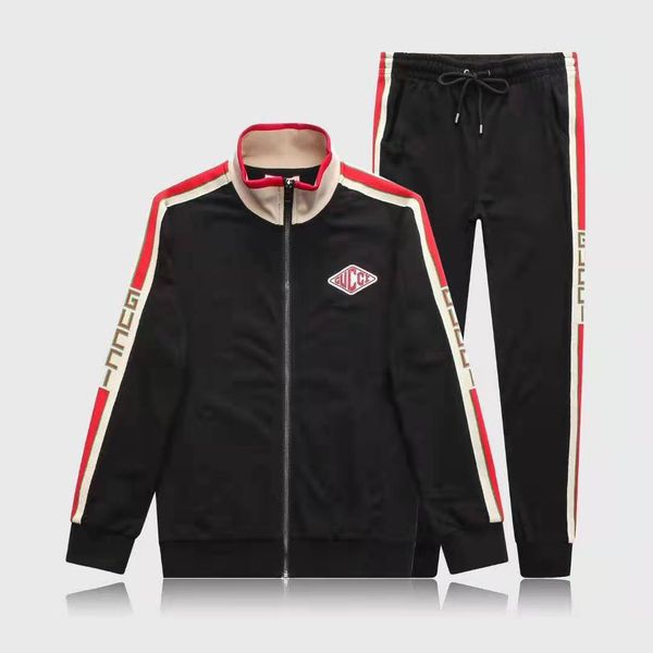 

ss19 new famous brand men's hoodies and sweatshirts sportswear man jacket pants jogging jogger sets turtleneck sports tracksuits sweat, Gray