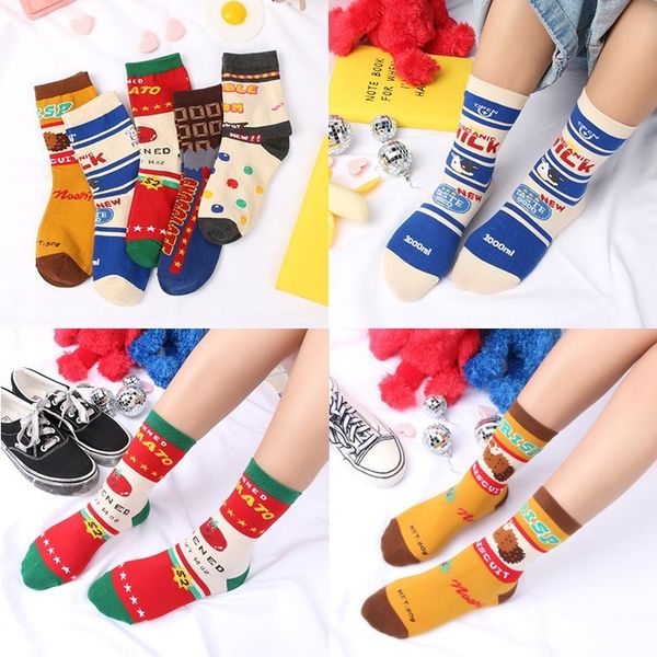 

socks women japanese harajuku kawaii women socks korean the barrel of milk cute 11101, Black;white
