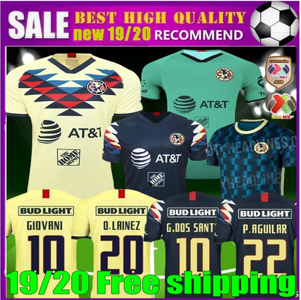 

19 20 club de futbol america occer jer ey home 2019 2020 away third mexico club third p aguilar o peralta matheu football hirt
