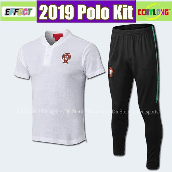 

Survetement 2019 RONALDO National Polo Soccer Jersey J.MOUTINHO EDER NANI QUARESMA Camisa de Futebol 2018 Football Shirts Sweater Kit
