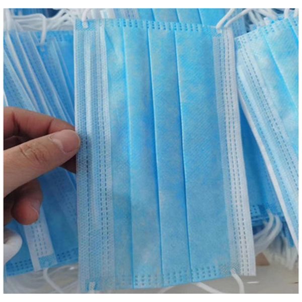 

50 pcs solid color face mouth masks non woven disposable anti-dust masks ship