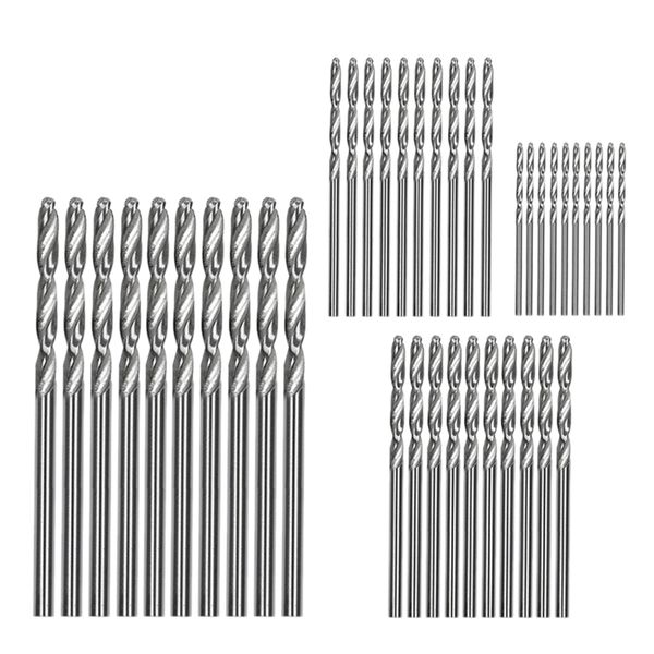 

40 pcs mini drill hss bit 0.6mm-2.0mm straight shank pcb twist drill bits set