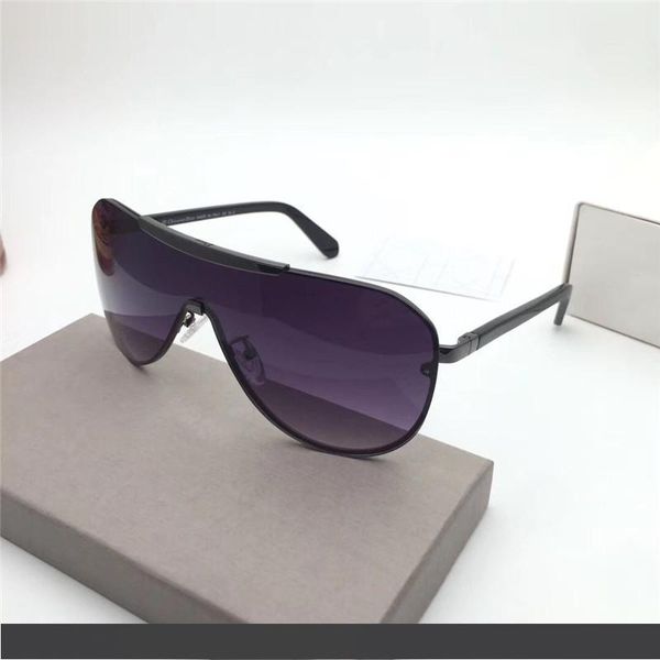

new fashion designer sunglasses 569 pilot contiguous frame popular style uv400 lens protection eyewear classic goggle style, White;black
