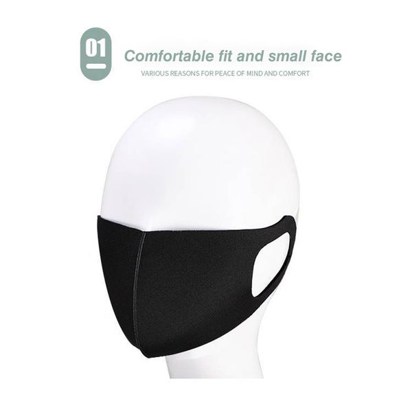 

elastic mouth reusable breathable three-dimensional mask face cover dust proof mouth mask
