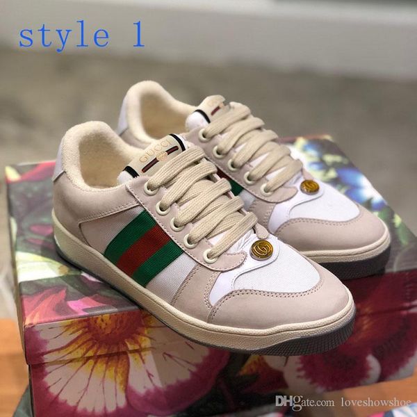 

arrival man sneaker rainbow trainer for women low help sneakers belt buckle printed outdoor shoes with original box, Black