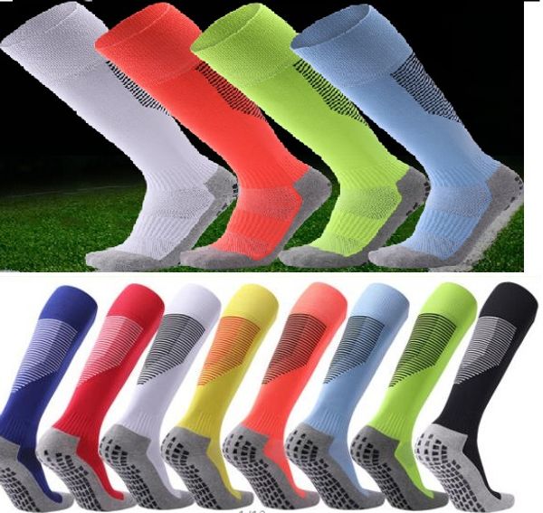 2019 Dağıtım futbol çorap havlu alt diz boyu çorap rahat nefes alabilen çorap düz spor yakuda spor kalınlaşmış antiskid