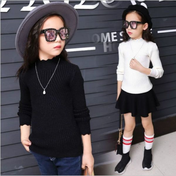 

fashion baby girls ribbed sweater kids sweaters solid candy color boys sweaters autumn new knitted kids clothing girls pullover, Blue