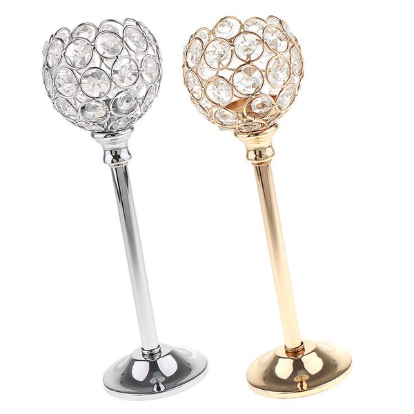 

mosaic wedding votive candle light tealight candlestick candelabra l 2pcs